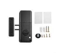 Smart Lock Compatible for Wooden Doors with Remote Control and Anti-Theft Functions
