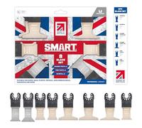 SMART Made in Britain - Juego de 8 cuchillas para herramientas (8 unidades)