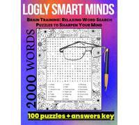 Smart Minds Brain Training: Relaxing Word Search Puzzles to Sharpen Your Mind and Boost Intellectual Abilities