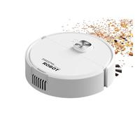 Smart Mini Robotic Vacuum Cleaner, Fully Automatic Floor Cleaning Machine with Powerful Suction and Multiple Filtration, Quiet Design, Type C Charging, Long Battery Life for Home Dorm & Apartment Use