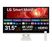 LG 32U721SA-W.AEU Smart Monitor - 4K UHD, webOS, Apple Airplay 2 integrierter Mediaplayer, Screen Share, Bluetooth, PD-Out 65W [Energieklasse F] (32U721SA-W.AEU)