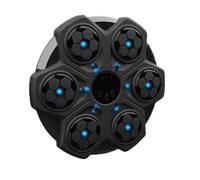 Smart Music Boxing Machine - Equipo de entrenamiento montado en la pared con guantes de boxeo para el hogar y la oficina, máquina electrónica de fitness