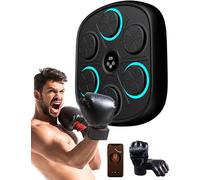 Smart Music Boxing Machine - Máquina de boxeo con Bluetooth, 6 almohadillas, batería de 2000 mAh para interior/exterior