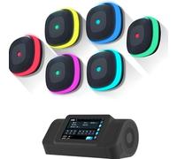 Smart Music Boxing Machine - Saco de boxeo montado en la pared con 10 modos de juego, pantalla independiente y 6 luces para entrenamiento interactivo de fitness