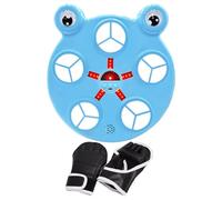 Smart Music Boxing Machine, Wall Mounted Punching Machine, Punch Speed Trainer with Lights, Interactive Music Boxing Trainer, Ajustable Punching Speed Machine, Cartoon Boxing Machine for Kids