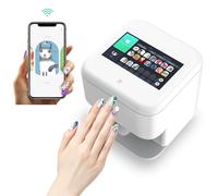 Smart Nail Art Printer,3D Automatic Manicure Printer,Multi-Function Hand Painting Machine,7-Inch Screen Display,Mobile Intelligent Control,For Kid/Nail Studio/Manicurist/Nail Lovers, LJJY-KK