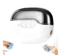 Smart Nail Clippers, Electric Nail Clipper & Polisher with LED Light & Storage Box, Safe Toe Automatic Fingernail Trimmer for Seniors, Adults, Kids, Baby (D-white)