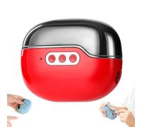 Smart Nail Clippers, Electric Nail Clipper & Polisher with LED Light & Storage Box, Safe Toe Automatic Fingernail Trimmer for Seniors, Adults, Kids, Baby (D-red)