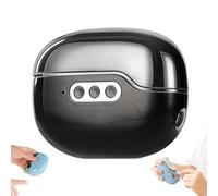 Smart Nail Clippers, Electric Nail Clipper & Polisher with LED Light & Storage Box, Safe Toe Automatic Fingernail Trimmer for Seniors, Adults, Kids, Baby (D-black)