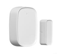 Smart para sensor de puerta y ventana Zigbee para aplicación Tuya, detector de alarma inalámbrico de seguridad para el hogar con rango de 20 mm, notificación remota para monitoreo de entrada de puerta