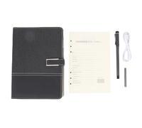 Smart Pen Notebook Set Sync de Digitalización en Tiempo Real Convertir a Nota de Texto Nota de Estudio SmartPen Dibujo para Estudiantes Profesores (Black)