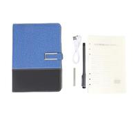 Smart Pen Notebook Set Sync de Digitalización en Tiempo Real Convertir a Nota de Texto Nota de Estudio SmartPen Dibujo para Estudiantes Profesores (Blue)