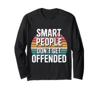Smart People Don't Get Offended Inteligencia - Manga Larga