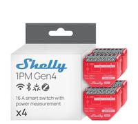 Smart Plug Shelly Shelly 1Pm Gen4 4-Pack Wi-Fi 230 V 16 A (4 Units) NUEVO
