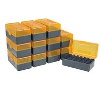 Smart Reloader Caja de Municion #7, 50 municiones en Calibre .222 Remington - Pack Ahorro de 12 Cajas