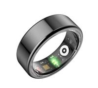 Smart Ring - Anillo de fitness para hombre y mujer, con podómetro, frecuencia cardíaca, oxígeno en sangre, seguimiento del sueño, seguimiento de actividad para deportes, tiempo, distancia, calorías