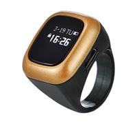 Smart Ring - Anillo de oración | Contra y un contador digital, contador inteligente para la oración, mostrador de despertador, anillo de seguimiento por favor