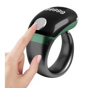 Smart Ring, LCD Tracking Tool, Adjustable Size Counter, Recargable Activity Monitor, Step Counting Function, Performance Fitness Gear, Electronic Ring for Daily Ejercise Training