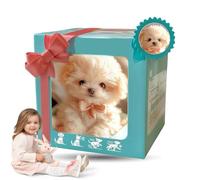 Smart Robot Dog, 2025 Juguete de Felpa Robot Dog New Ai, mi Realista Robot Puppy Walks, Barkks & Wags Tail, Vigorlike Robotic Puppy Companion para niños y Adultos C