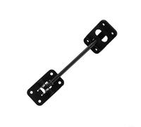 Smart RV Door Solución a prueba de viento Soporte en T con resorte para una fijación efectiva del gancho de la puerta (negro)