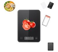 Smart Scale with App,smart Kitchen Scale with Nutritional Calculator,food Nutrition Scale,Analyses The Nutritional Value of Food and Counts Calories,Create A Dream Figure In A Few Weeks-A