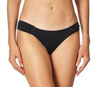 Smart & Sexy Bañador para Mujer Secret Side Ruched Bikini Parte Inferior - Negro - X-Large