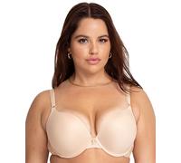 Smart & Sexy Sujetador Push-up con Aros para Mujer, En el Buff con alas de Encaje, 100A