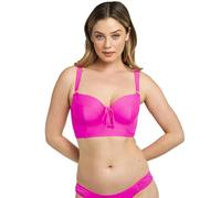 Smart & Sexy Swimwear Lightly Lined Underwire Bikini Top Parte Superior, Fucia Sizzle, 95F para Mujer