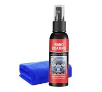 Smart Shine Repair Spray, Vehicle Nano Coating Líquido, Fast Acting Paint Protection Spray with Water Repel, Multi Coating Solution Kit, Mirror Gloss Finish Detail Design