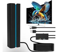 Smart Signal - Antena de televisión de última generación, para interiores y exteriores, Freeview de más de 280 millas de largo alcance, compatible con sistema de TV 4K 1080P para caravanas y
