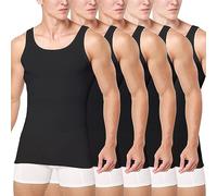 Smart Sir Camisetas Interior Hombre Clásicas, Pack de 3/5, 100% Algodón, Varias Tallas S-5XL y Colores Disponibles