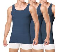 Smart Sir Camisetas Interior Hombre Clásicas, Pack de 3/5, 100% Algodón, Varias Tallas S-5XL y Colores Disponibles