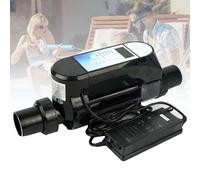 Smart - Sistema de clorador de piscina de agua salada, sistema generador de cloro para piscina salada, Wi-Fi integrado y control remoto con aplicación con panel digital, sistema generador de cloro