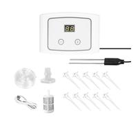 Smart Soil Moisture Sensor Automatic Plant Watering System USB Drip Irrigation Kit Adjustable Water Flow Drip Garden Irrigation Device For Indoor Plants Home Gardening 9.7x6.7x4.8 cm Tubo de 300 cm
