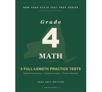 Smart Stars NYSTP New York Grade 4 Math: 5 Practice Tests with Detailed Answer Explanations (New York State Test (NYST) Prep)