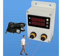 Smart Store - Contador de tráfico de clientes con sensor y reflector, contador bidireccional, fácil instalación para uso minorista y museo