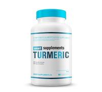 SMART SUPPLEMENTS - Cúrcuma en Cápsulas - 60 Cápsulas Vegetales - Turmeric - 95% Curcuminoides - Antioxidante y Antiinflamatorio Natural - Apoya el Bienestar de las Articulaciones - Mejora Digestión
