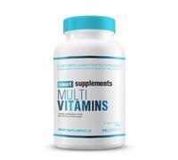 SMART SUPPLEMENTS - Multi Vitamins - 90 Cápsulas Vegetales - Complejo Multivitamínico y Mineral - con Vitaminas Esenciales - Apoya al Sistema Inmunitario - Reduce Cansancio y Fatiga