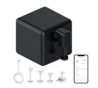Smart Switch Button Pusher: Bluetooth Fingerbot Plus con kit de herramientas para todos los interruptores, control de aplicación Tuya, añadir hub Bluetooth Tuya para que sea compatible con Alexa,