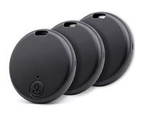 Smart Tag, Dispositivos antirrobo Bluetooth 5.0 compatibles con iOS/Android, reemplazable, autonomía de 6 Meses, Dispositivos compactos adecuados para Llaves, Carteras, Mochilas, Equipaje, Lote de 3.