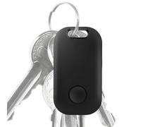 Smart Tag Locator, Wireless GPS Tracker, Key Finder, 5.6x3x1.5cm, Anti-Loss Tag 4-Pack, Black, for Wallets, Backpacks, Kids, Pets, Travel, Outdoor Valuables During Everyday Routines