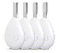 Smart Tag Pro Key Finder: Air Tracker Tag 4 Pack KeyFinder Compatible con Apple Where Is? App (SÓLO iOS, Android no es Compatible), Bluetooth Key Finder para el Equipaje/Bolsas, batería reemplazable