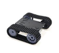 Smart Tank Car Chassis Tracked Crawler Robot Platform with Dual DC 12V Motor for DIY for T101-P/TP1 Chumian