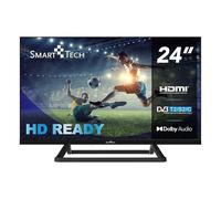 Smart Tech 24HN01V3 HD LED TV 24 Pulgadas (60 cm) Triple sintonizador Dolby Audio H.265 HDMI USB, Resolución: 1366 (H) × 768 (V) Modo Hotel NO ES UN Smart TV