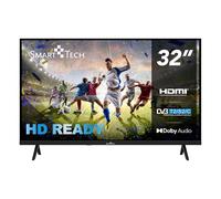 Smart Tech 32HN01K TV HD LED 32 pulgadas (80 cm) Triple sintonizador Dolby Digital Plus, 3xHDMI, 2xUSB