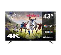 Smart Tech 43QH02V 43" UHD QLED Smart TV YouTube, Netflix, Prime Video, Disney+, Whale TV