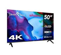 Smart Tech 50QH02K, 50 Zoll (126 cm) UHD-QLED-Smart-TV, Netflix, Youtube, Prime Video, Disney+, DAZN, Whale TV