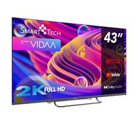 Smart Tech DLED 43' 43FV02V Full HD HDR10 VIDAA Smart Bluetooth WiFi