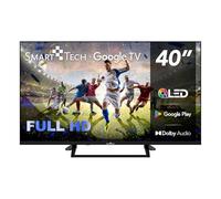Smart Tech TV 40" (100 cm) 40QG01V Google TV QLED Full HD; 3 HDMI, 2 USB, Sonido Dolby Digital Plus