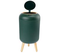 Smart Trash Can - Sensor de movimiento Bac, apertura automática de la tapa | Control de control de olores sin contacto, ideal para la oficina del baño de la cocina Eliminación del codo